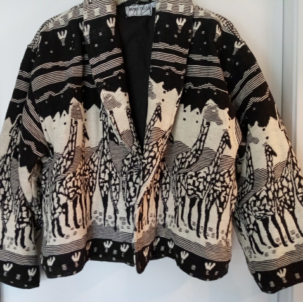Unique Women's Jacket Silver Stream